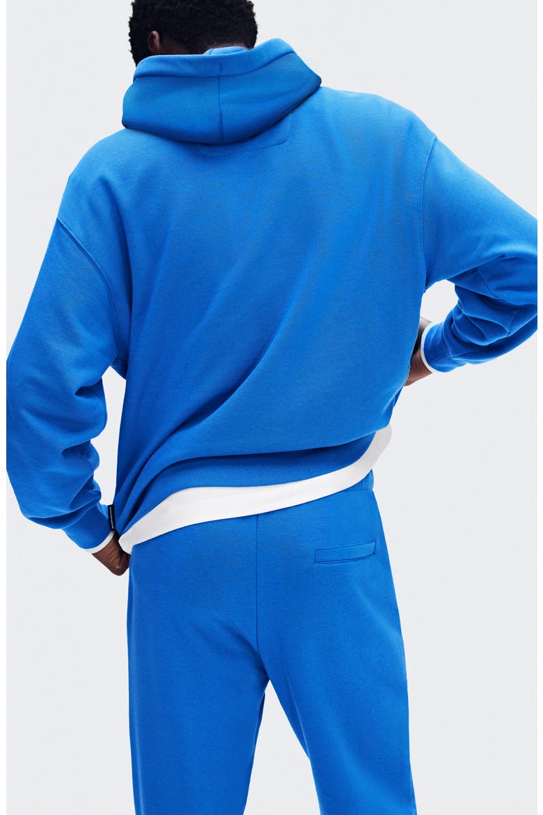 Club Oversize Organic Cotton Blend Hoodie, Alternate, color, JAY