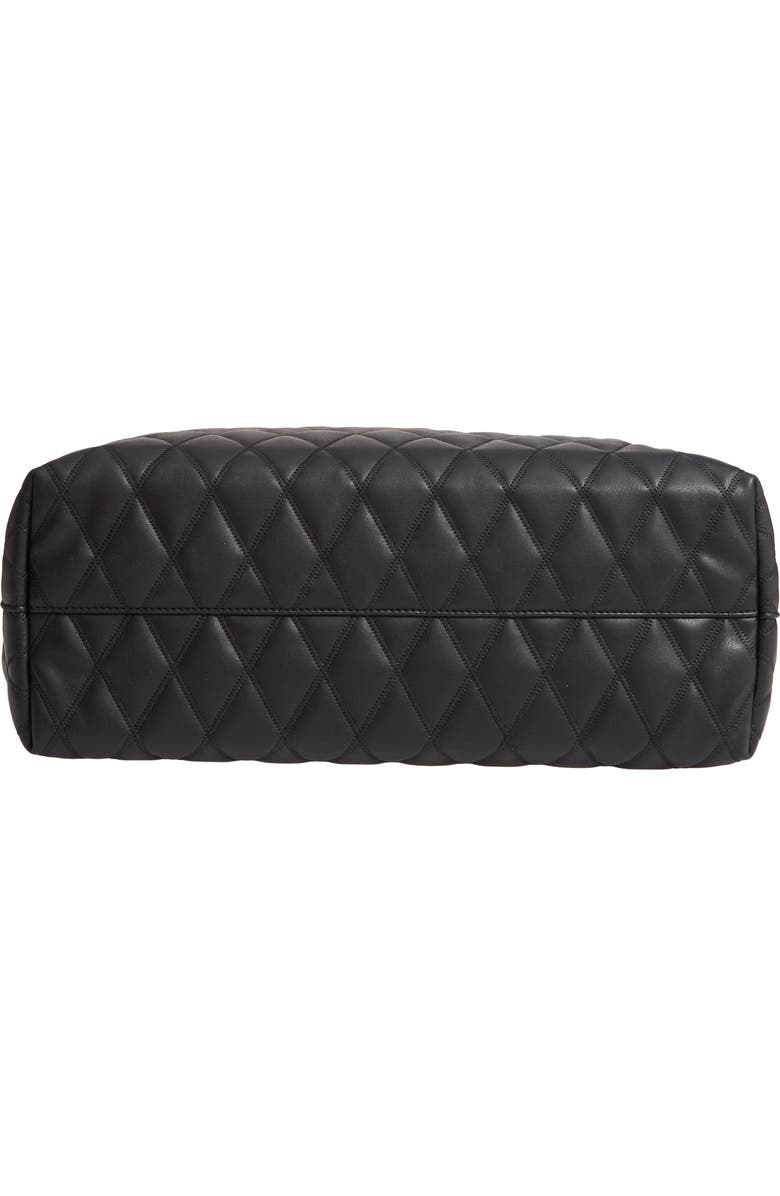 Givenchy Quilted East/West Faux Leather Shopper, Alternate, color,