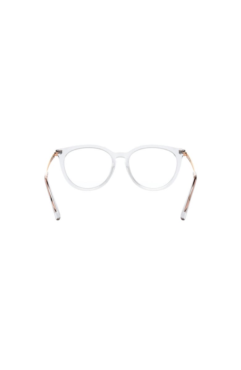 Michael Kors 51mm Square optical glasses, Alternate, color, Transparent