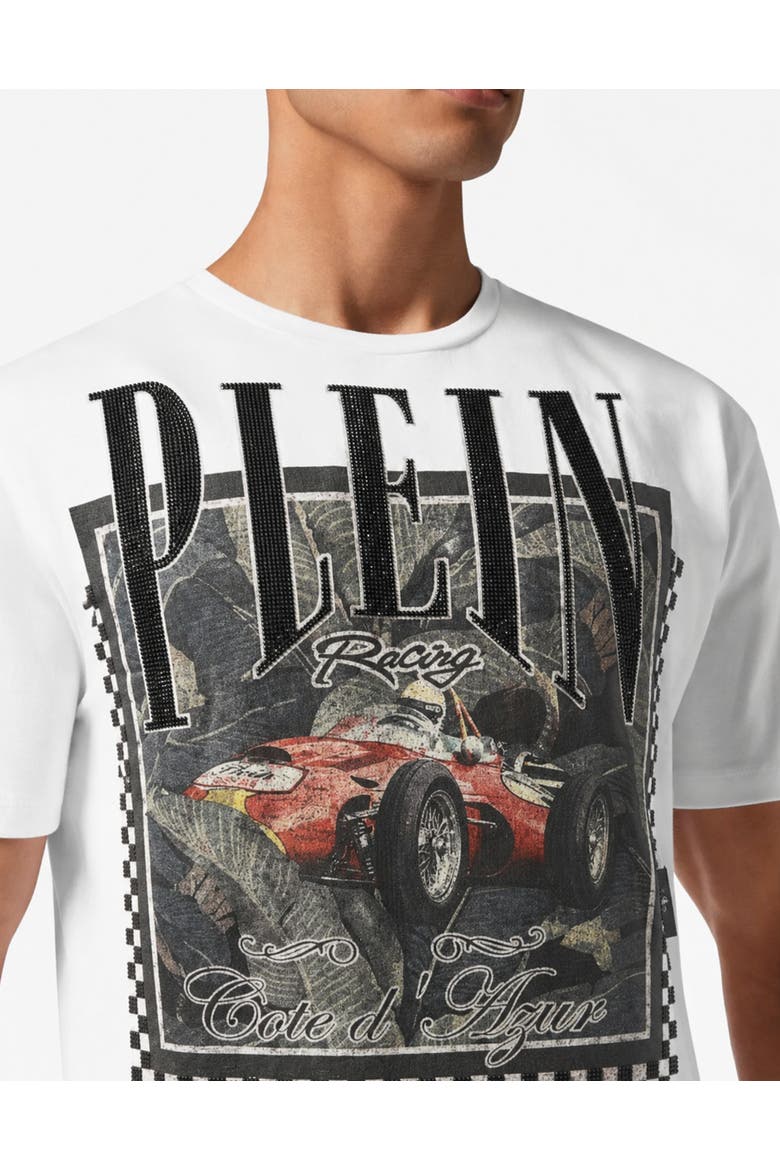 Jersey T-Shirt Plein Cote D'azur Men, Alternate, color, white
