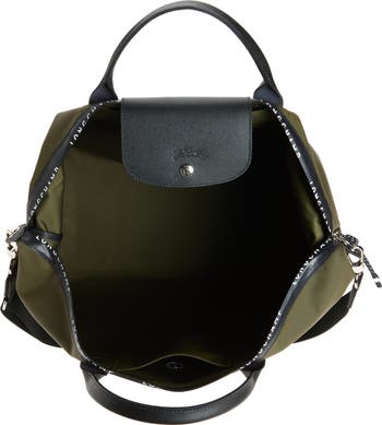 Large Le Pliage Energy Recycled Canvas Travel Duffle Bag