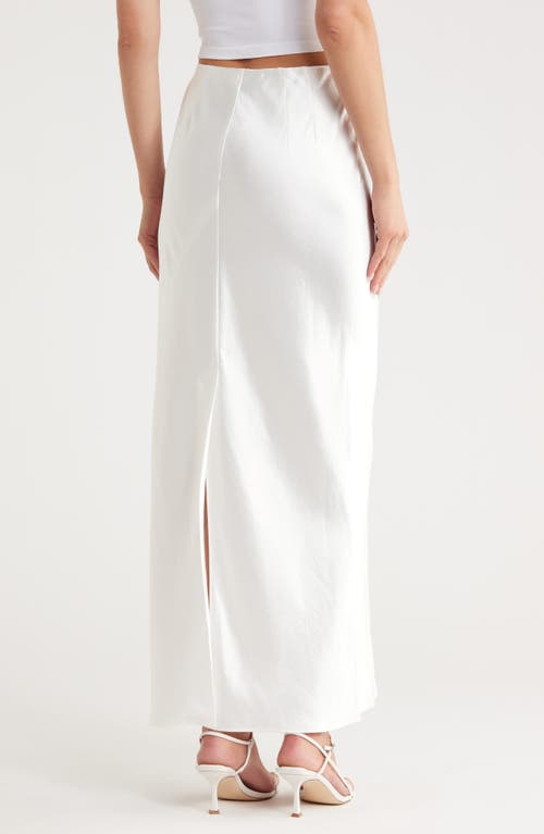 A.l.c . Greta Maxi Skirt In White