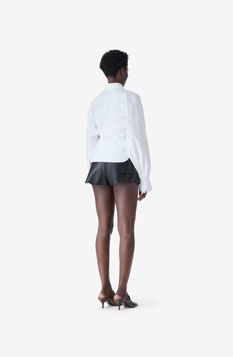 IRO Janine Shirt, Alternate, color, Ceramic White