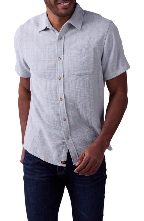 Freshwater Short Sleeve Button-Up Shirt