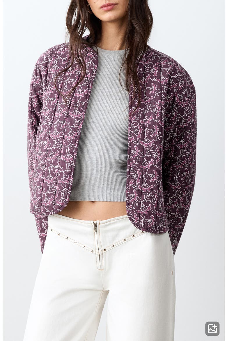 Reversible Padded Jacket, Main, color, PURPLE