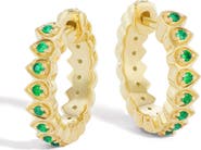 Orly Marcel Mandala Petal Huggie Hoop Earrings