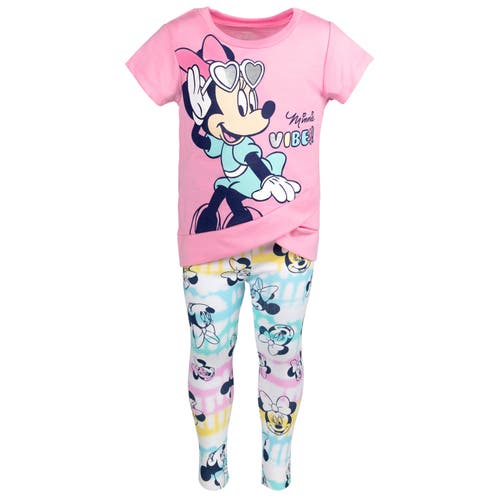 Disney T-shirt & Leggings Set In Multi