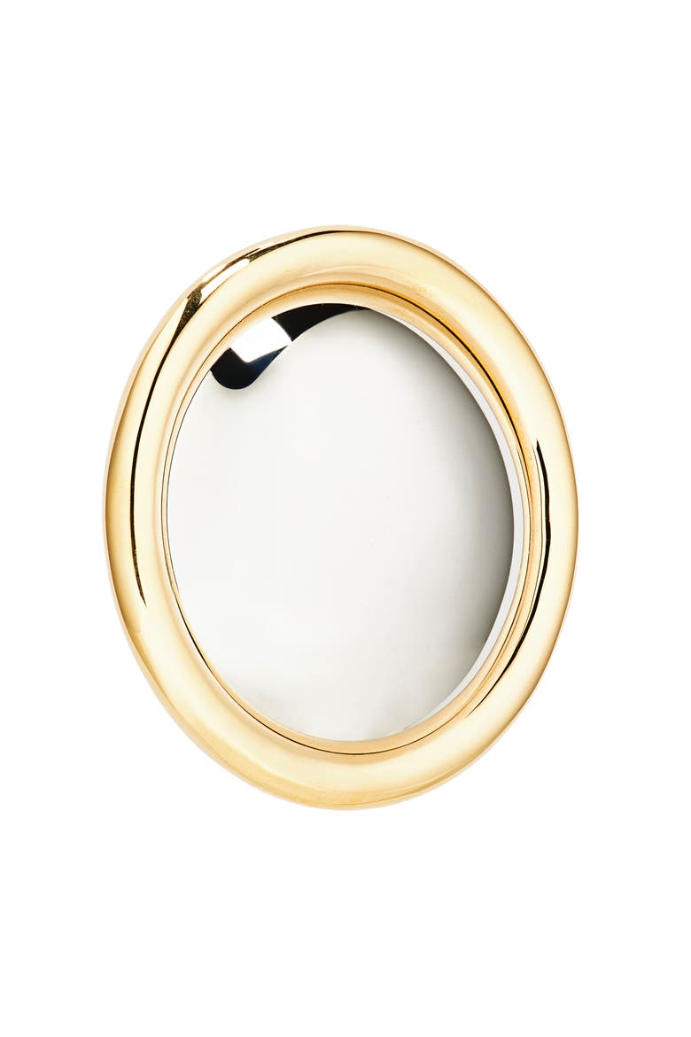 Round Drop Earrings, Alternate, color, SILVER / GOLD 979