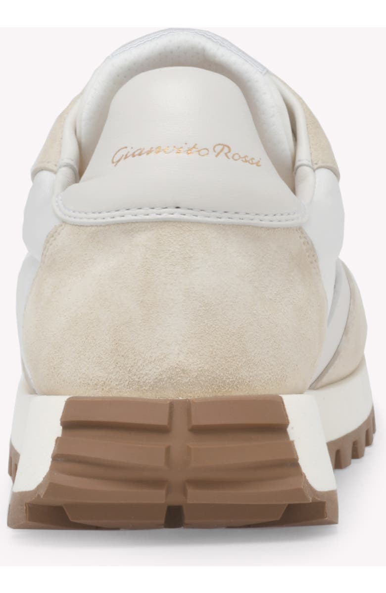 Gianvito Rossi Gravel Sneaker, Alternate, color, White Leather