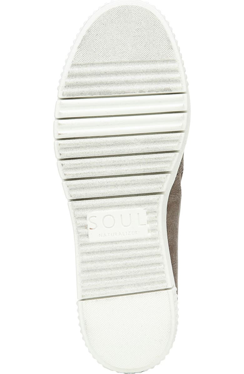SOUL NATURALIZER Turner Perforated Platform Sneaker - Wide Width Available, Alternate, color, Grey