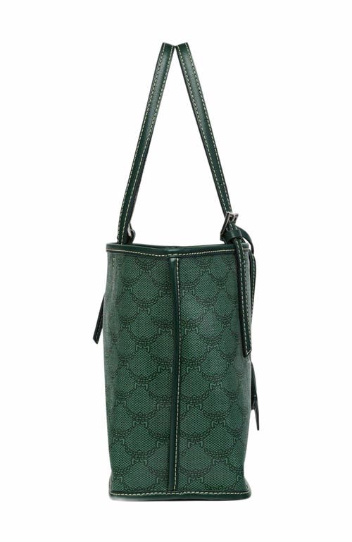 Mcm Himmel Shopper In Green
