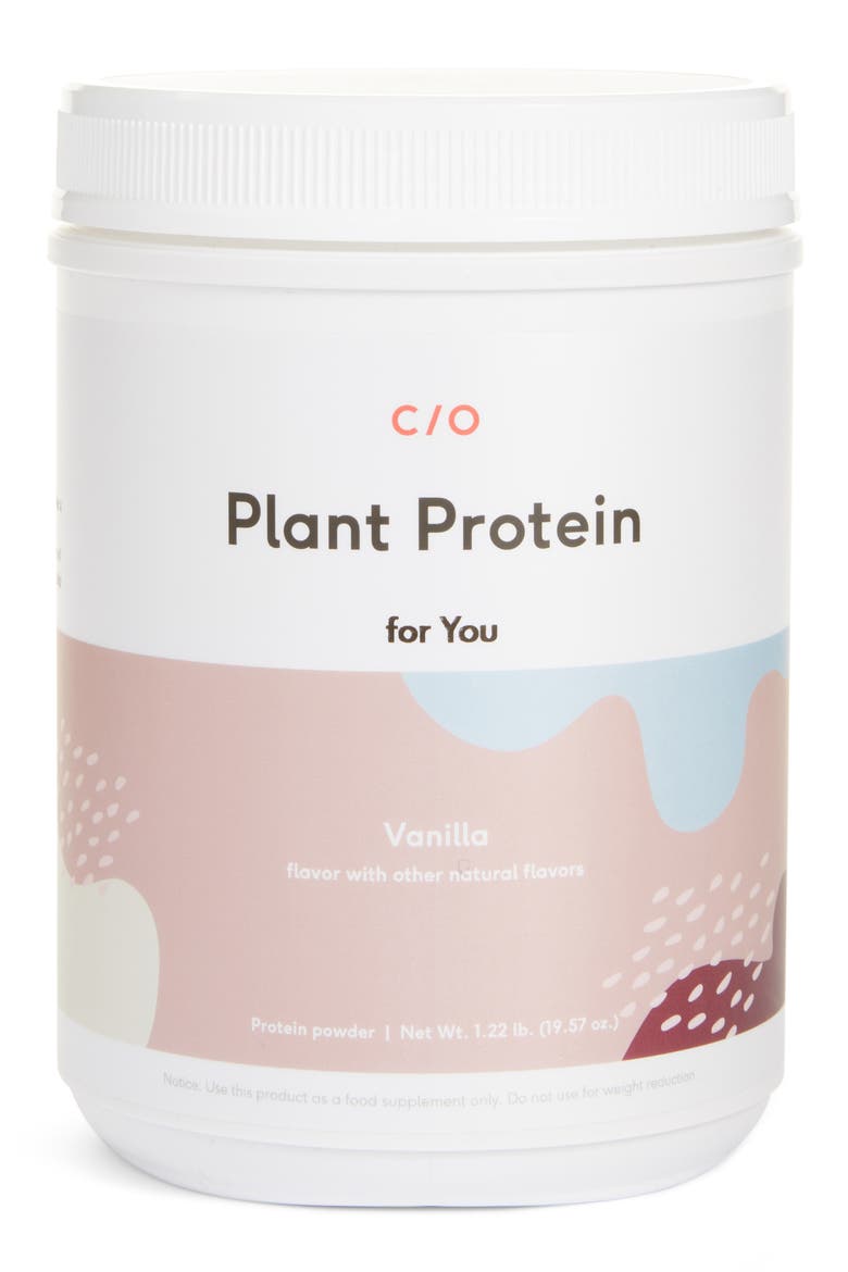Plant-Based Protein Powder Dietary Supplement, Main, color, VANILLA