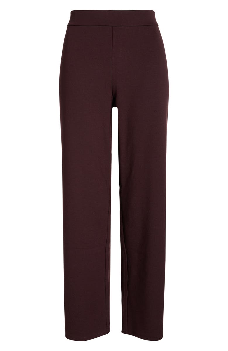 Eileen Fisher Double Knit Lantern Ankle Pants, Alternate, color, Cassis