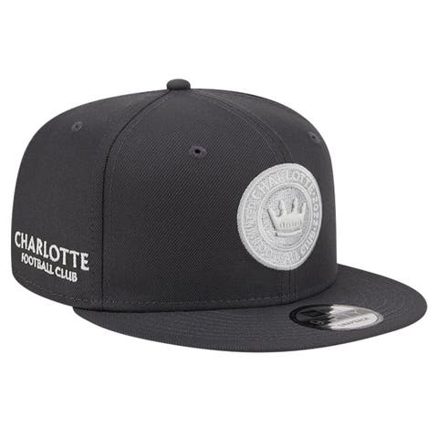Men's New Era Charcoal Charlotte FC Minted 9FIFTY Snapback Hat