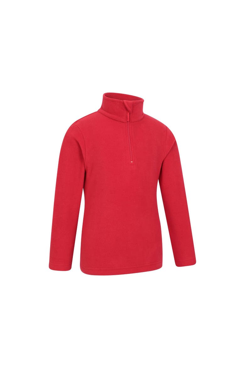 Childrens/Kids Camber II Half Zip Fleece Jacket, Alternate, color, Red