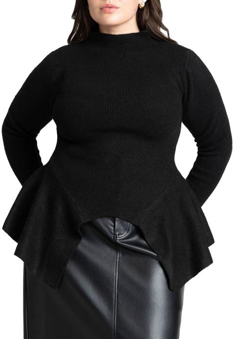 Peplum Sweater (Plus Available)