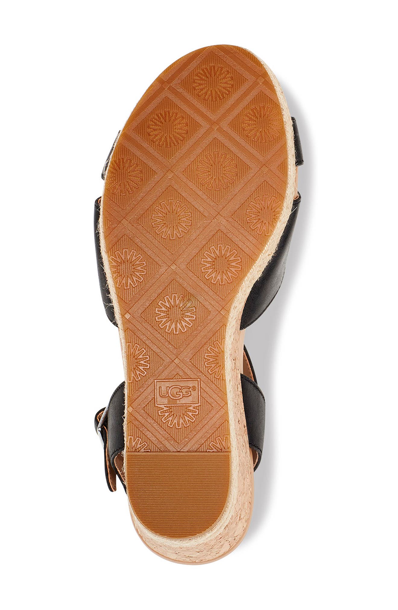 UGG<sup>®</sup> Cloverdale Wedge Sandal, Alternate, color, 