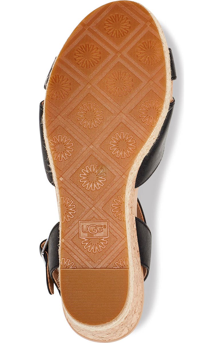 UGG<sup>®</sup> Cloverdale Wedge Sandal, Alternate, color,