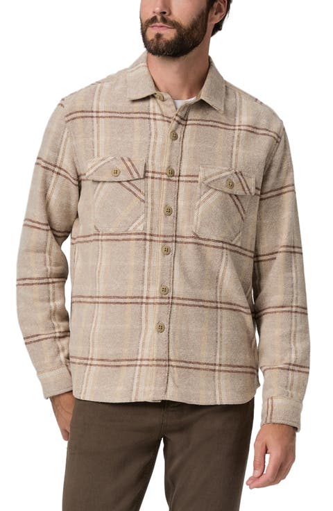 Seymore Brushed Cotton Overshirt