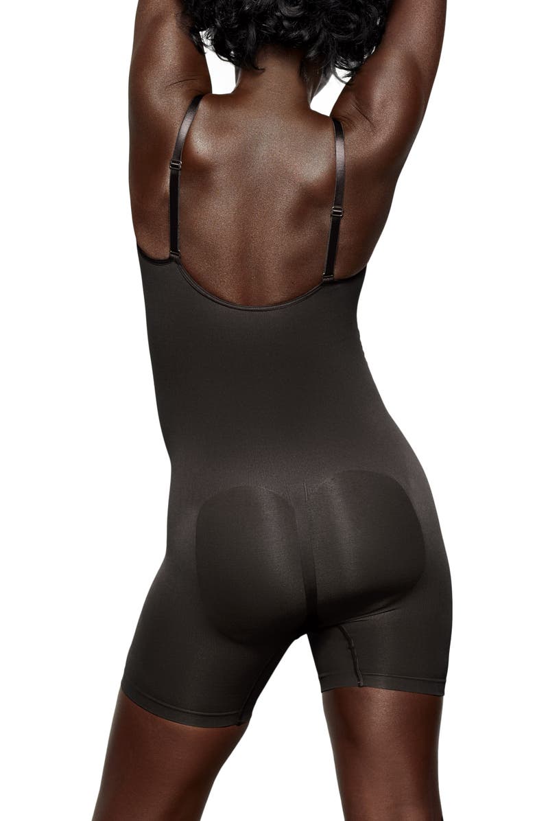 SKIMS Maternity Mid Thigh Sculpting Bodysuit, Alternate, color, 