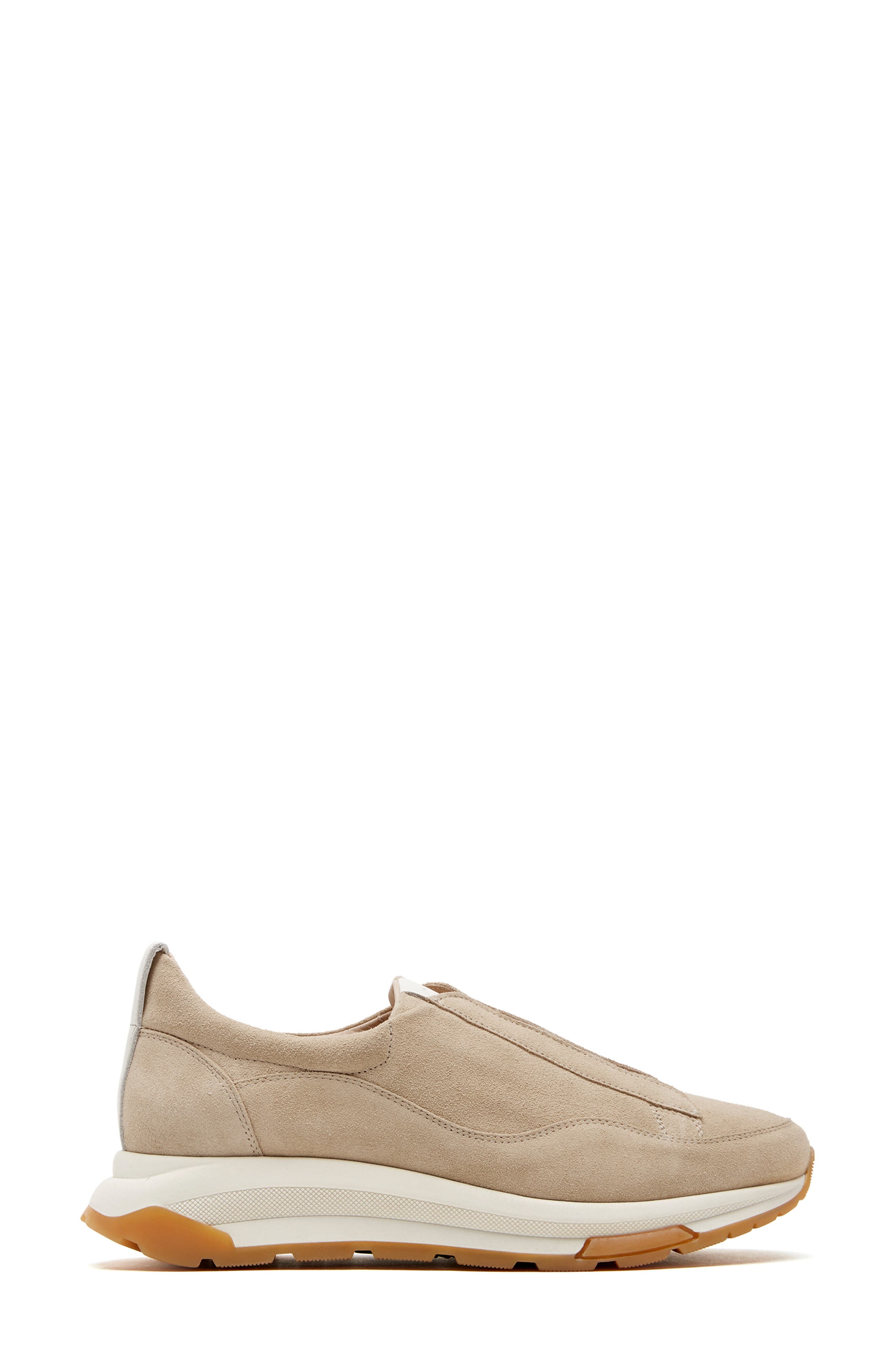 La Canadienne City Dry<sup>™</sup> Waterproof Slip-On Sneaker, Alternate, color, Champagne Suede