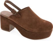 Chocolat Blu Gana Slingback Platform Mule