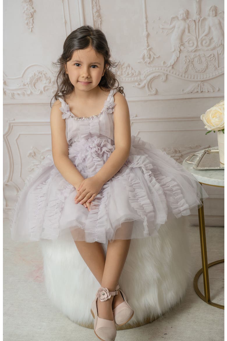 Ariel Tulle Dress, Alternate, color, Lavender