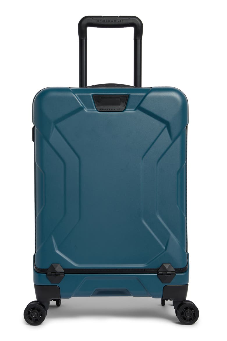 Torq 21-Inch Front Pocket Hardside Carry-On Suitcase, Main, color, OCEAN BLUE