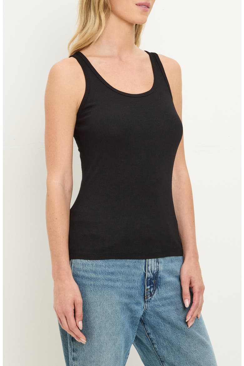 Breken Boyfriend Tank, Alternate, color, BLACK