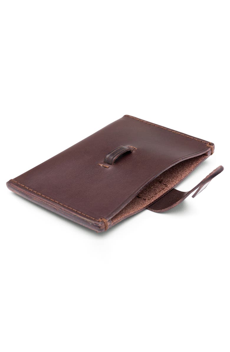 Bosca Italo Leather Card Case, Alternate, color, 