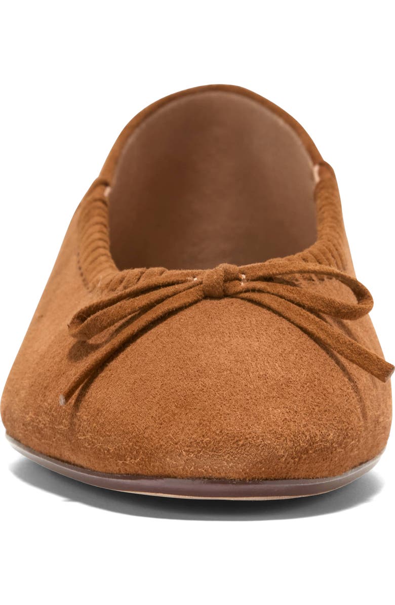 Cole Haan Jaya Travel Ballet Flat, Alternate, color, Tobacco Suede