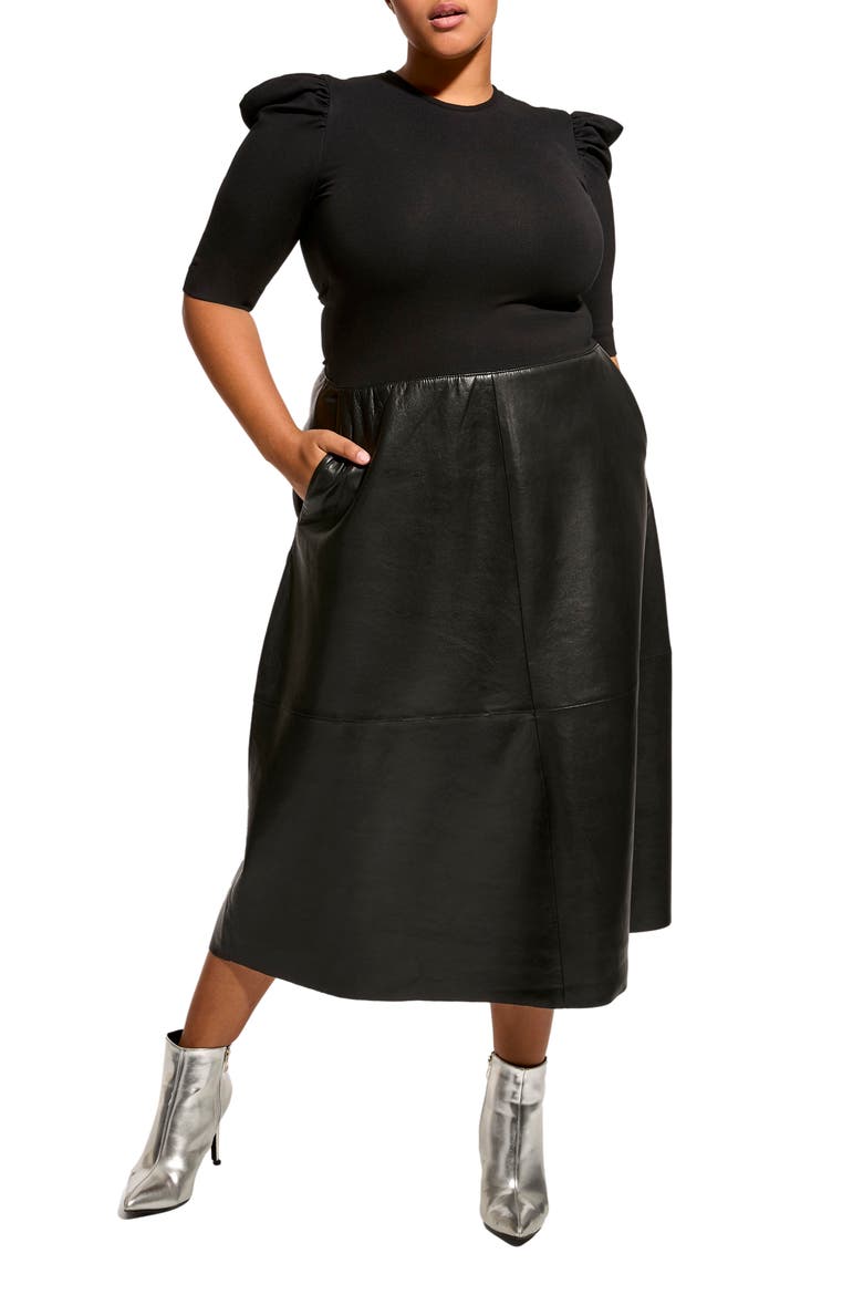 Harvest Moon Knit Dress, Alternate, color, BLACK