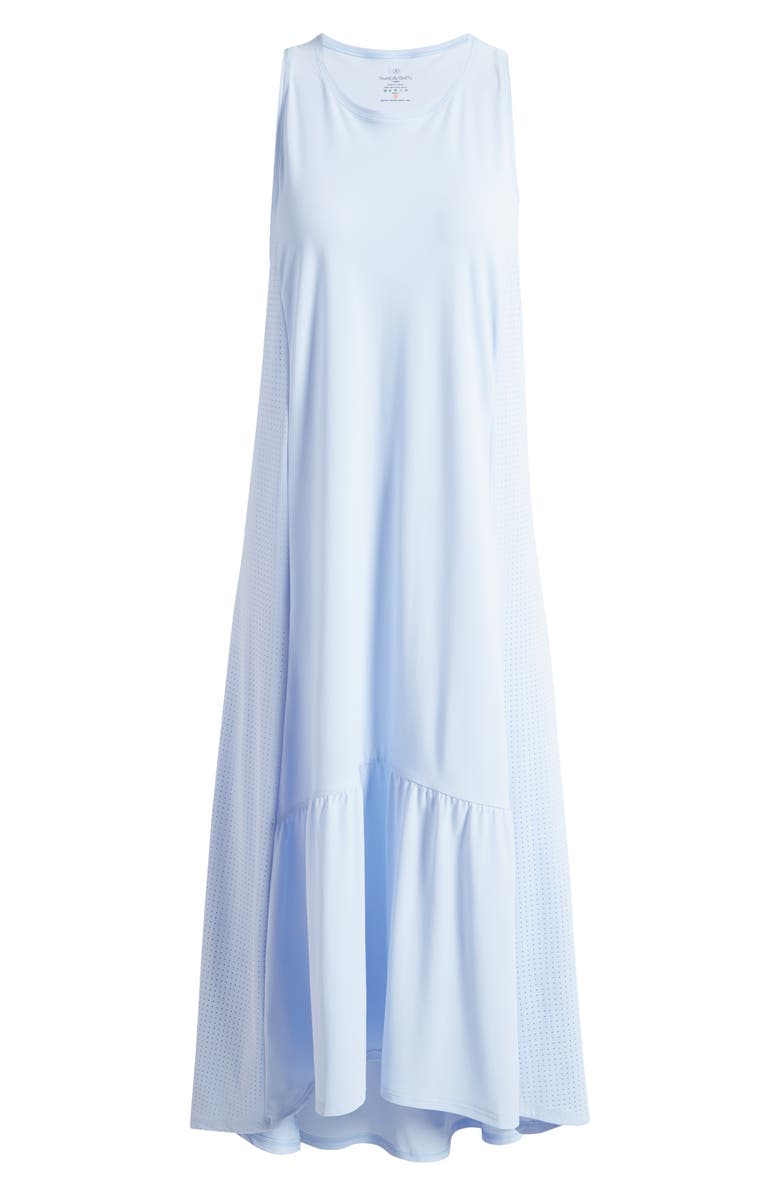 Sweaty Betty Ace Racerback Midi Dress, Alternate, color, Breeze Blue