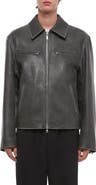 Helmut Lang Distressed Leather Jacket