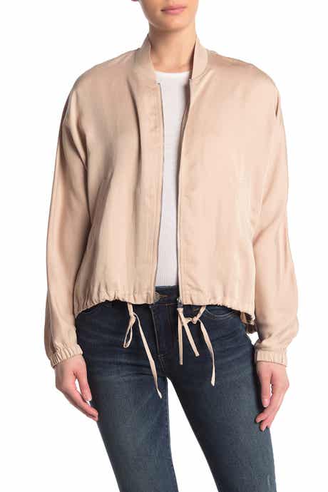 Lyra Woven Bomber Jacket