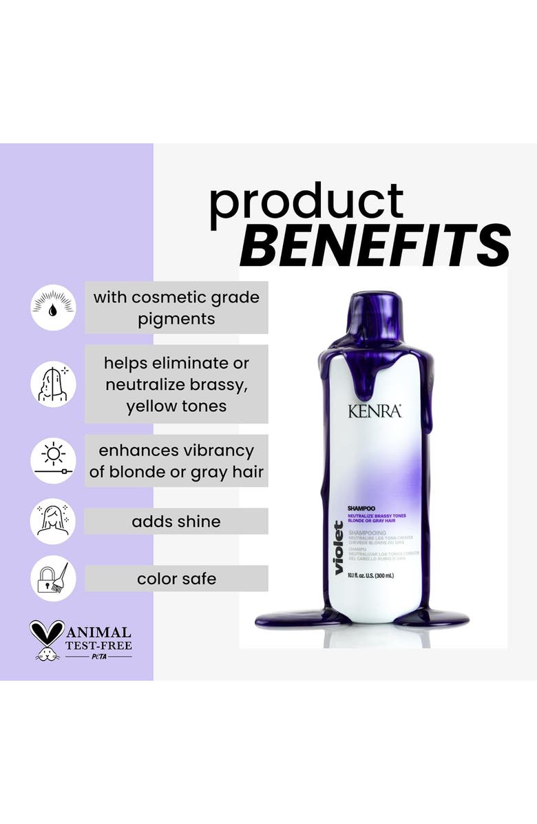 KENRA Violet Shampoo 33.8 oz, Alternate, color, N/A