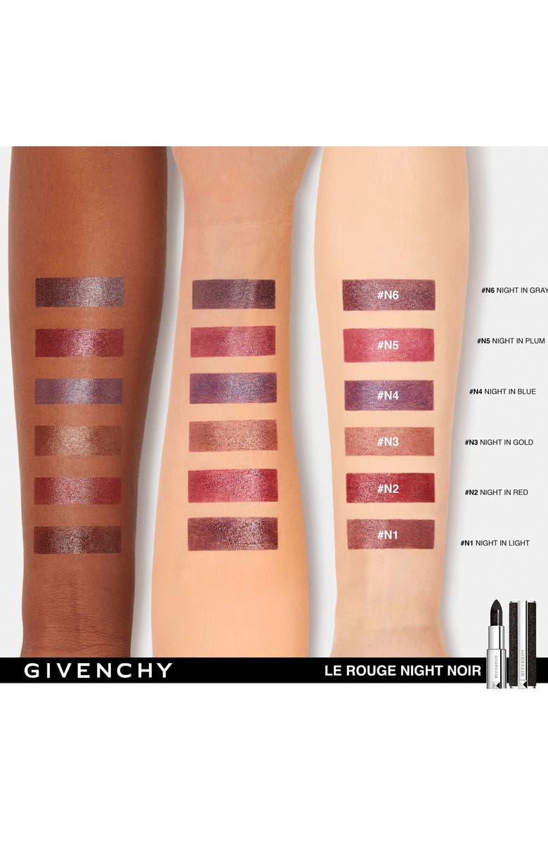 Givenchy Le Rouge Night Noir Sheer Sparkling Lipstick, Alternate, color, 