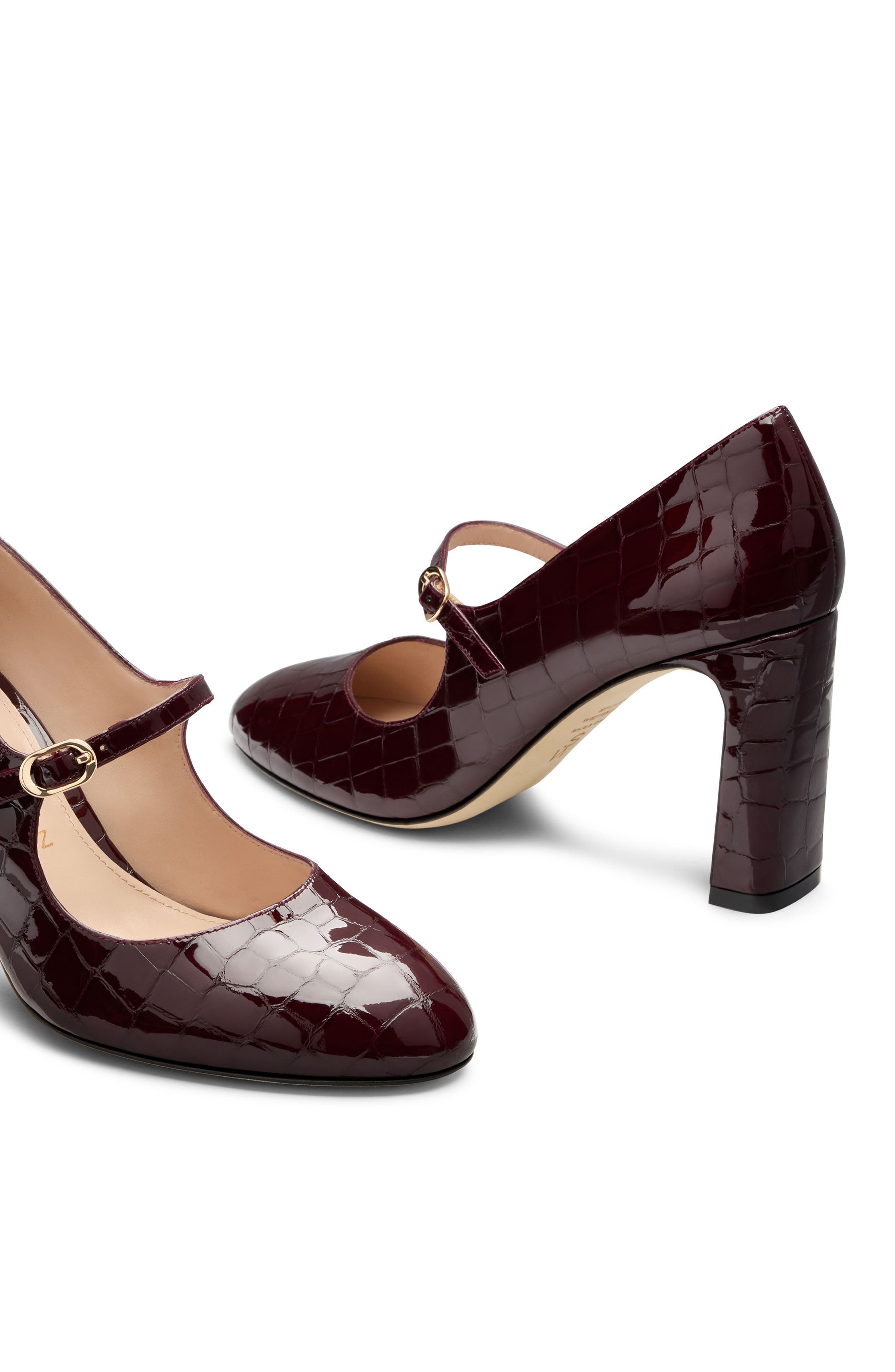Babette Mary Jane 85 Pump, Alternate, color, BOYSENBERRY