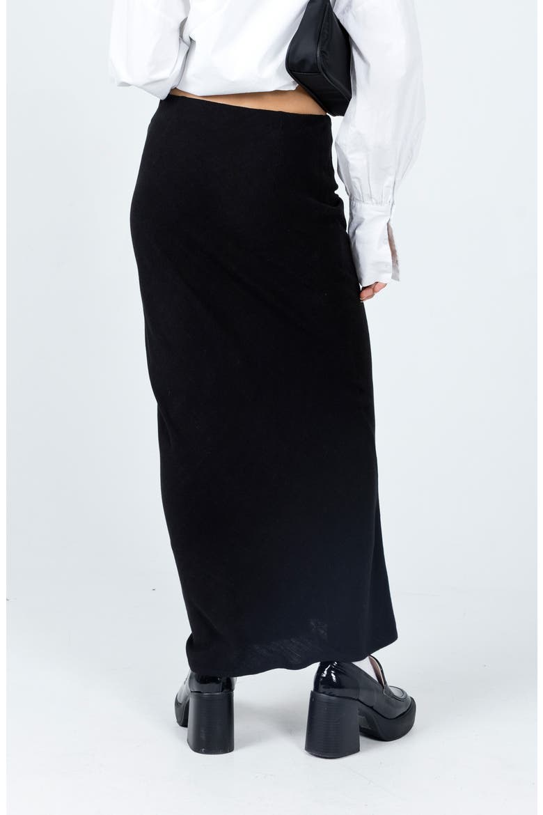Jodie Maxi Skirt, Alternate, color, BLACK