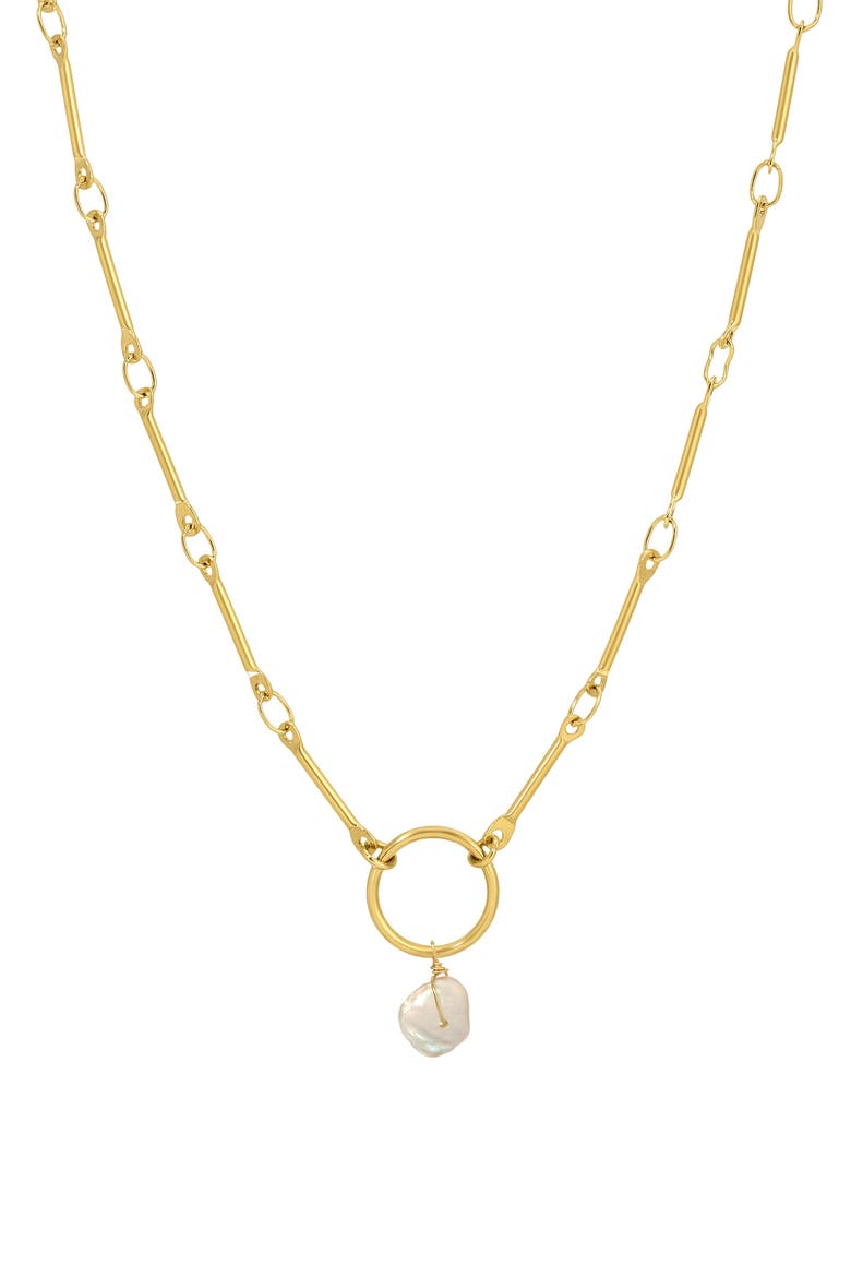 Newlyn Necklace, Main, color, GOLD