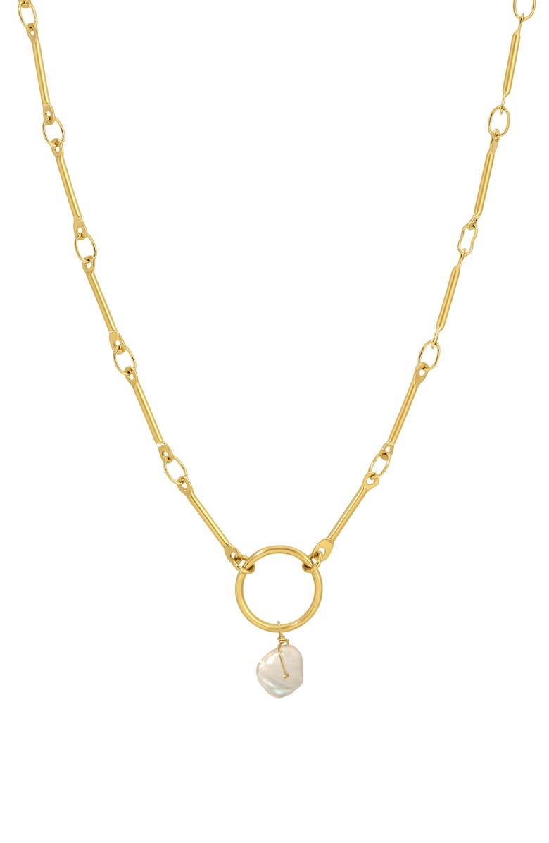 KOZAKH Newlyn Necklace, Main, color, Gold