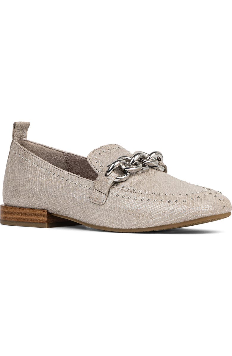 Donald Pliner Beyer Loafer, Main, color, Dove