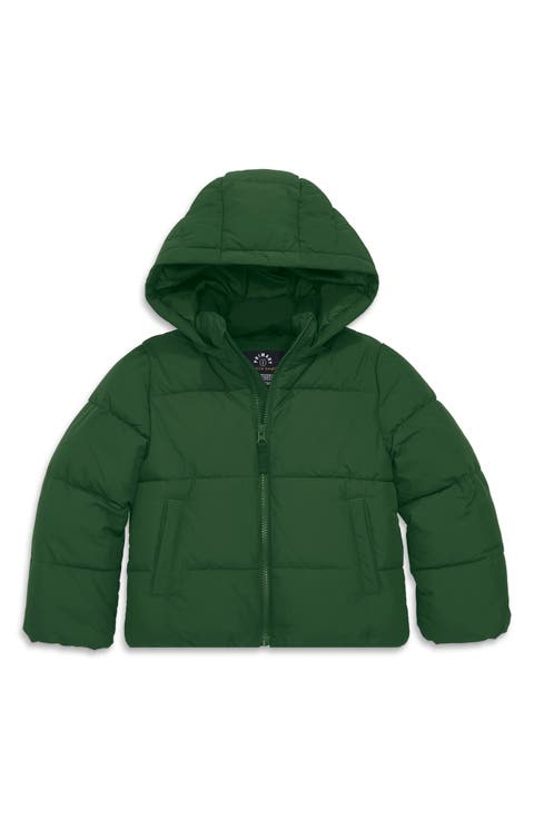 Kids' Fleece-Lined Puffer Jacket