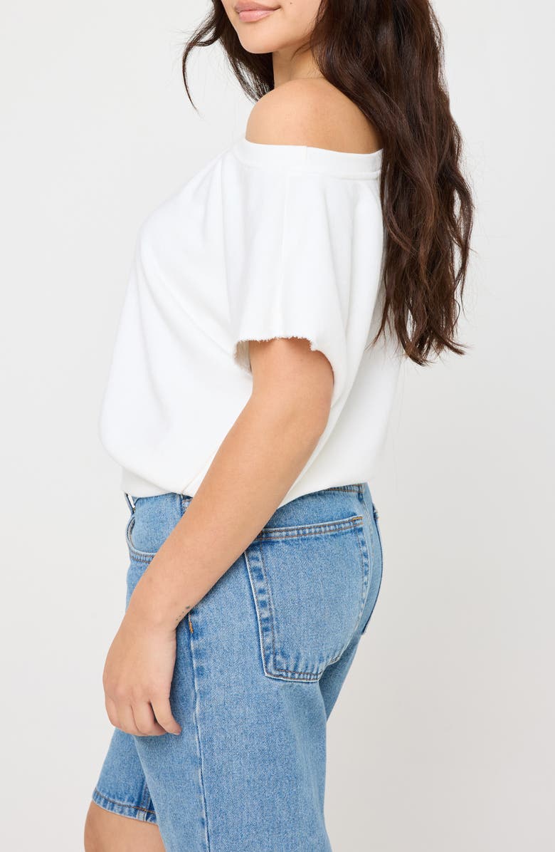 Spiritual Gangster La Vida Short Sleeve Cotton Blend Pullover, Alternate, color, 