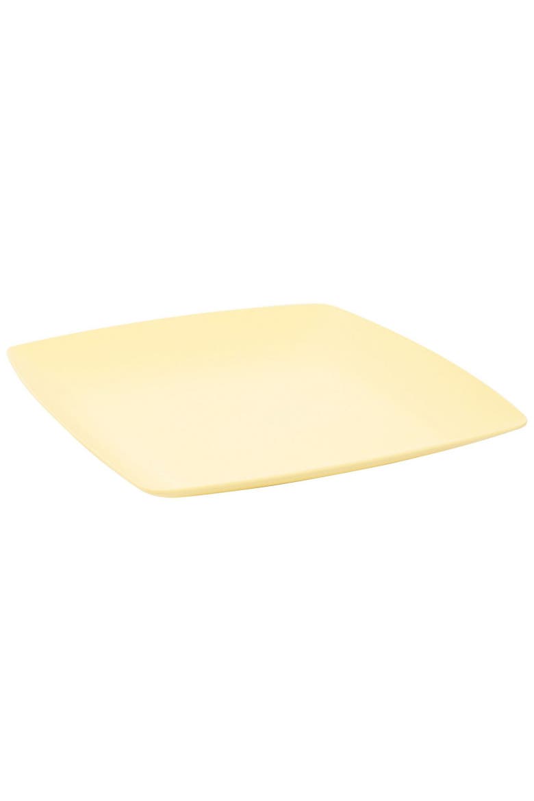 Delph Melamine Dinner Plate, Main, color, Pale Lemon