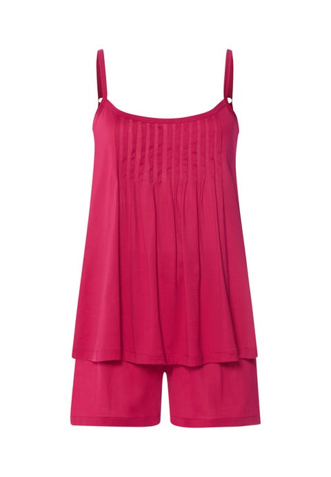 Juliet Pleated Cotton Pajama Set