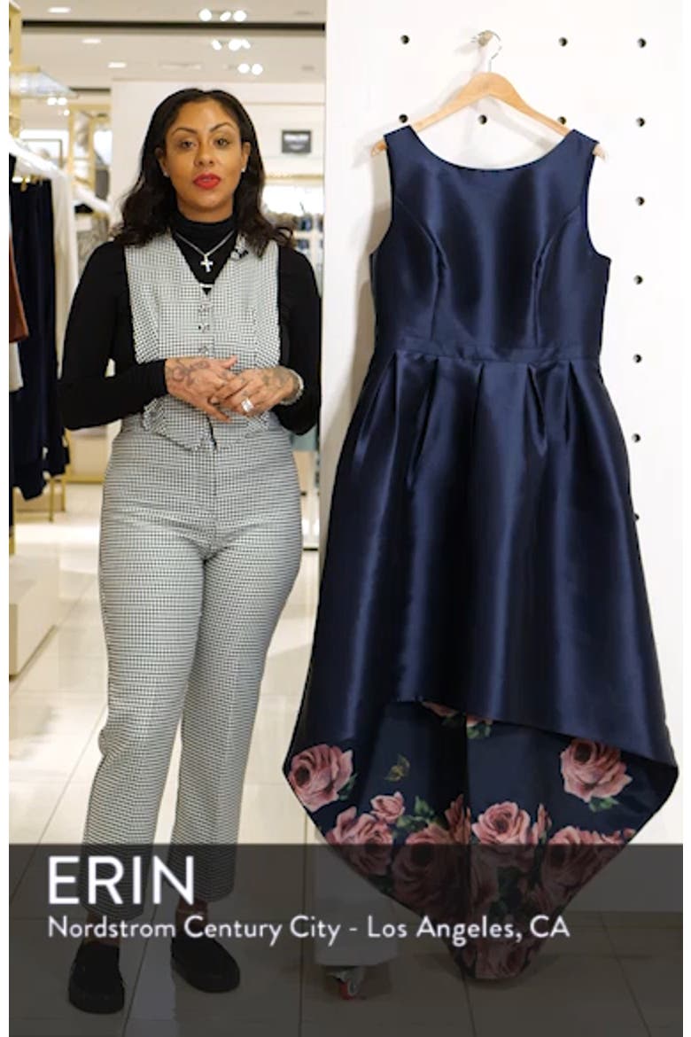 Perla Back Cutout Evening Dress video