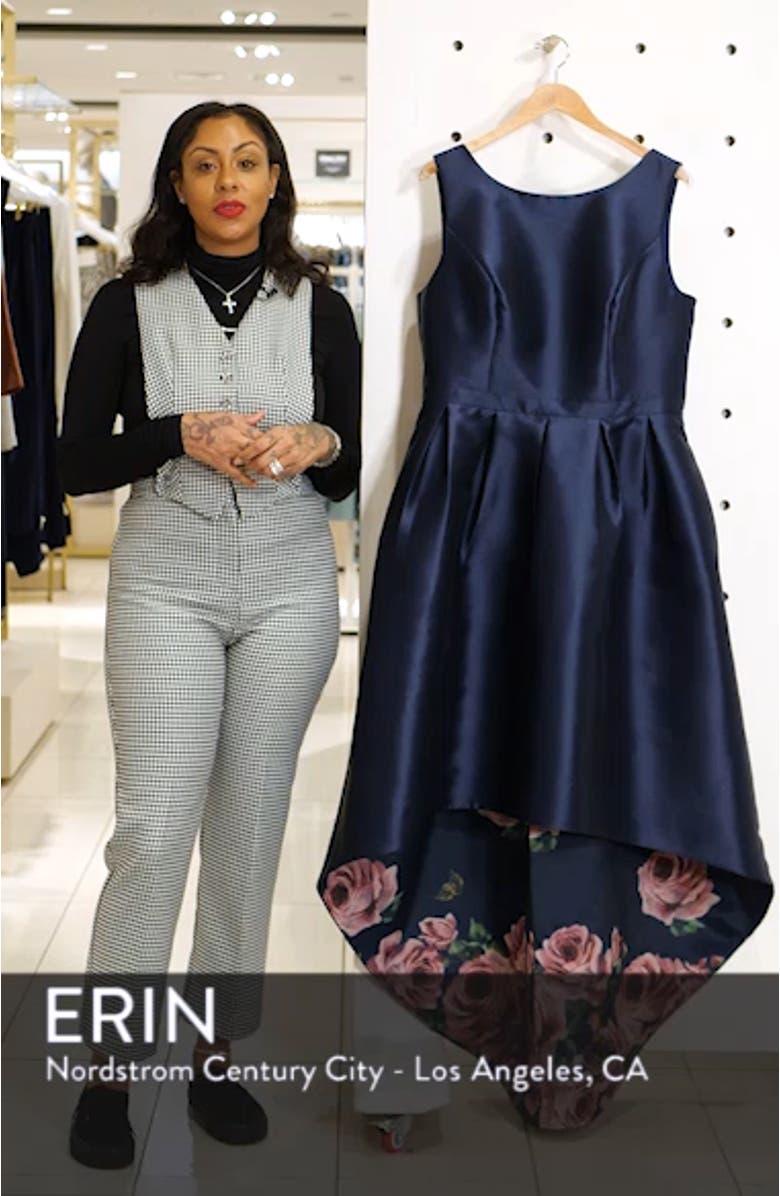 Perla Back Cutout Evening Dress, sales video thumbnail