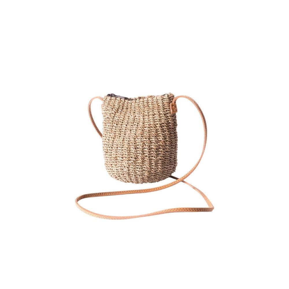 Sarah Stewart Straw Poof Crossbody, Main, color, 