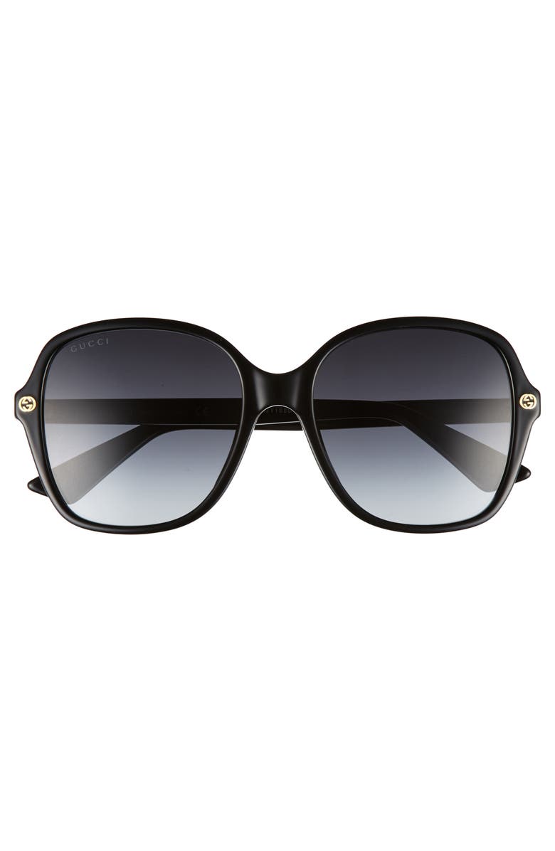Gucci 55mm Gradient Sunglasses, Alternate, color,
